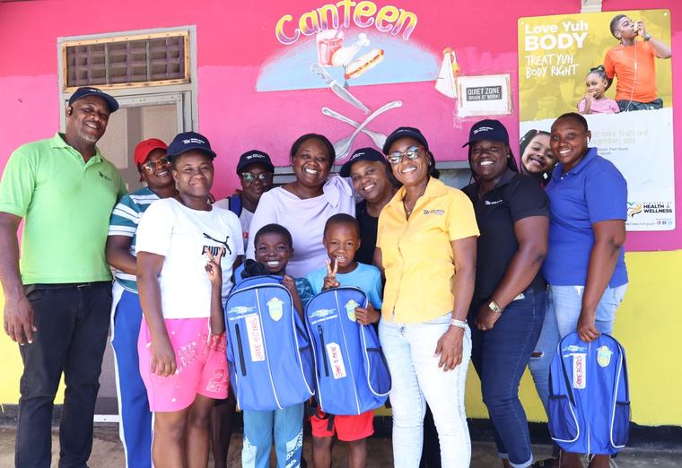 Rio Bueno Primary and Infant School Receives Back-to-School Supplies from Tank-Weld Metals