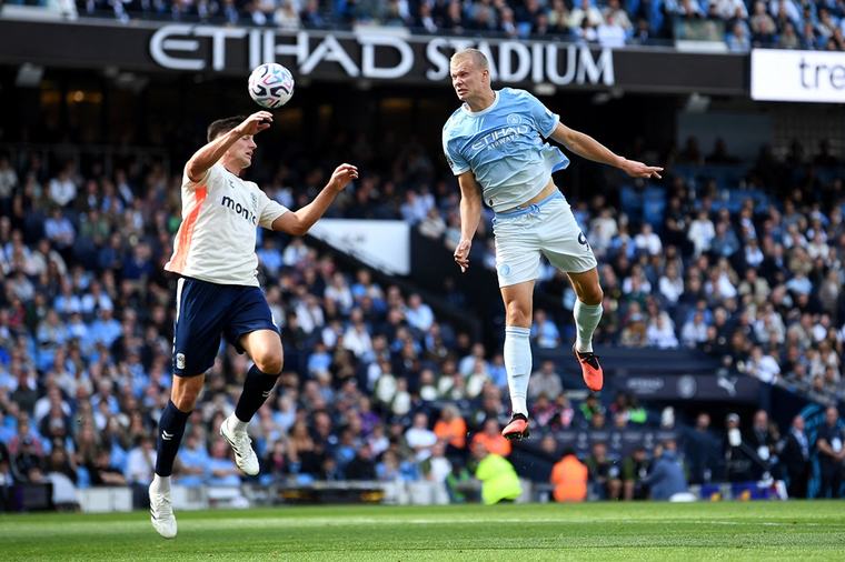 Haaland keeps new-look Man City perfect, blunt Spurs held