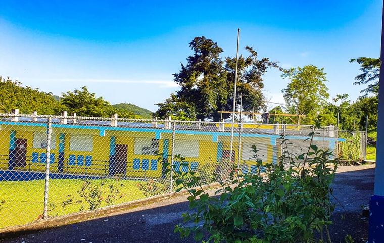 Classroom canteen for Mount Peto Primary as hurricane repairs drag on