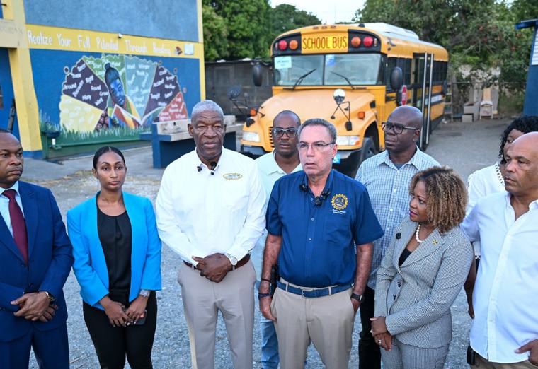 Rural School Bus Programme Rolled Out in St. Thomas
